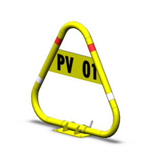 cepo metálico para parqueadero