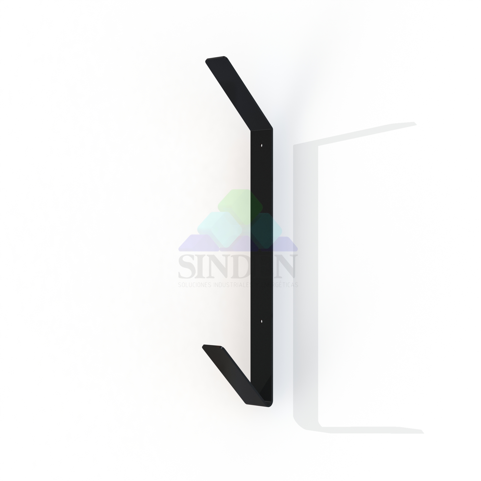 Soporte Vertical de Pared para 2 Cascos y Chaquetas - Imagen 2