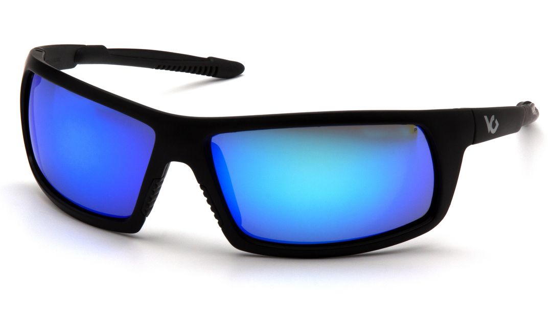 Gafas Venture Gear Stonewall con lente espejo azul hielo, vista lateral